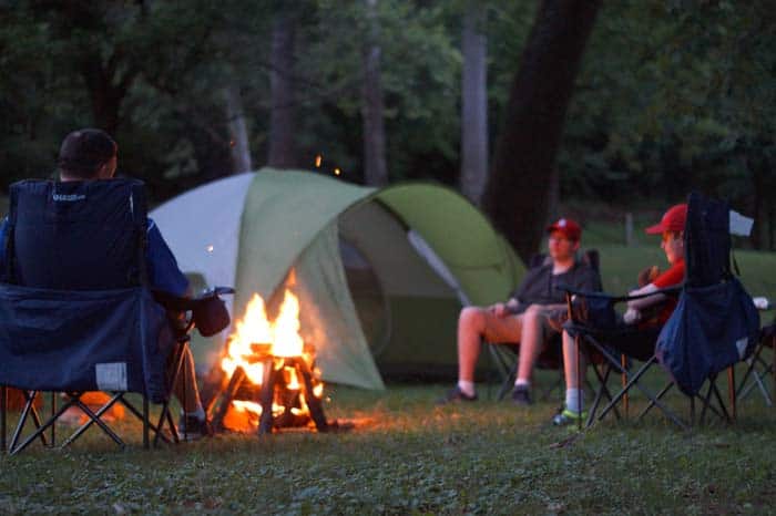 Meramec Caverns camping trip