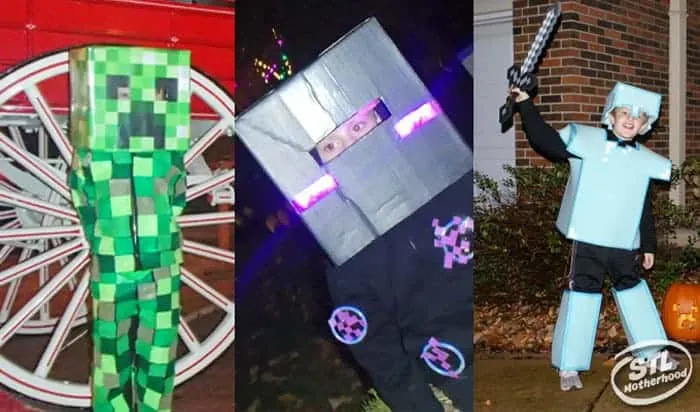 Halloween Minecraft costumes