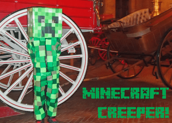 Minecraft creeper costume