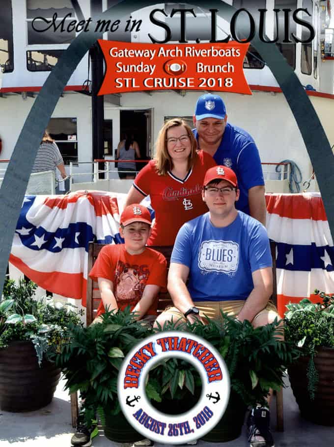 riverboat tour Arch st. Louis