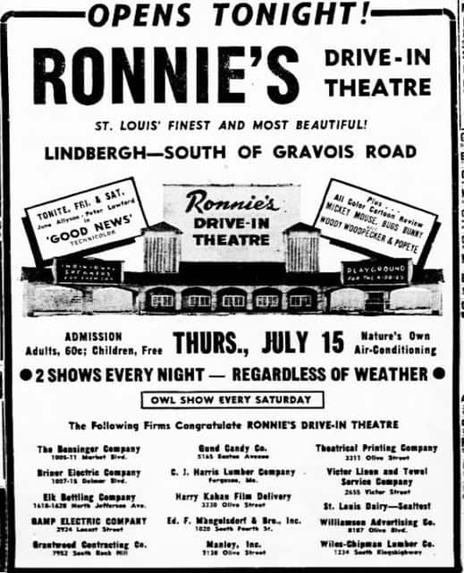 ronnies drive in