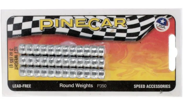 pinewood derby weights