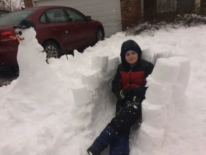 snow fort mini