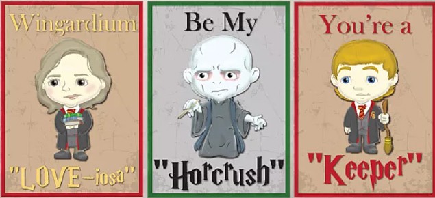 harry potter valentine