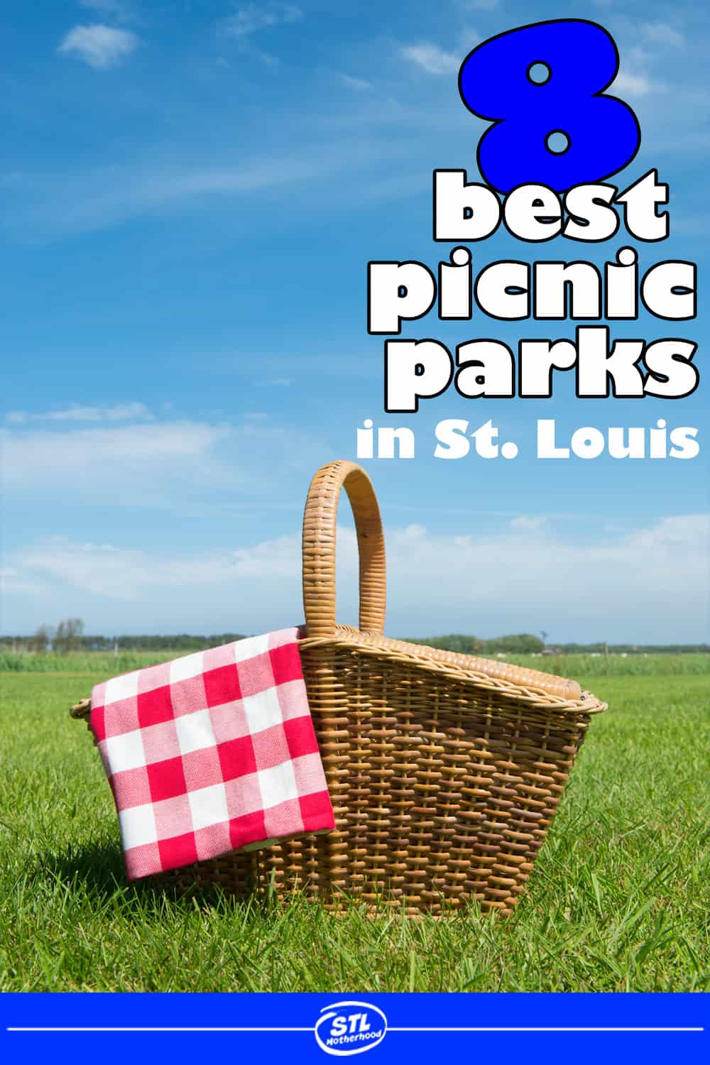 picnic basket on a grassy field