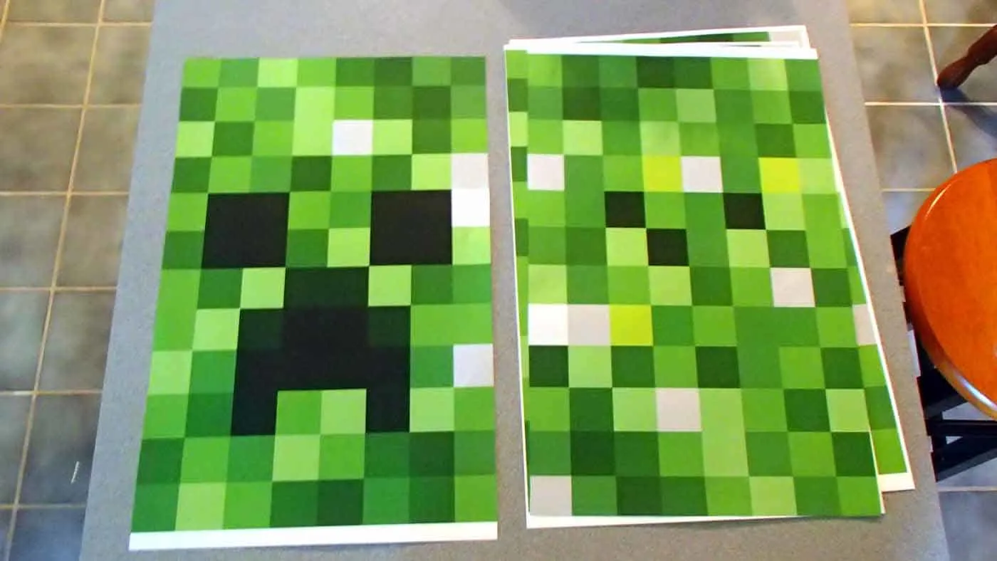 MINECRAFT CREEPER CLASSIC 7-8 - Halloween FX Props