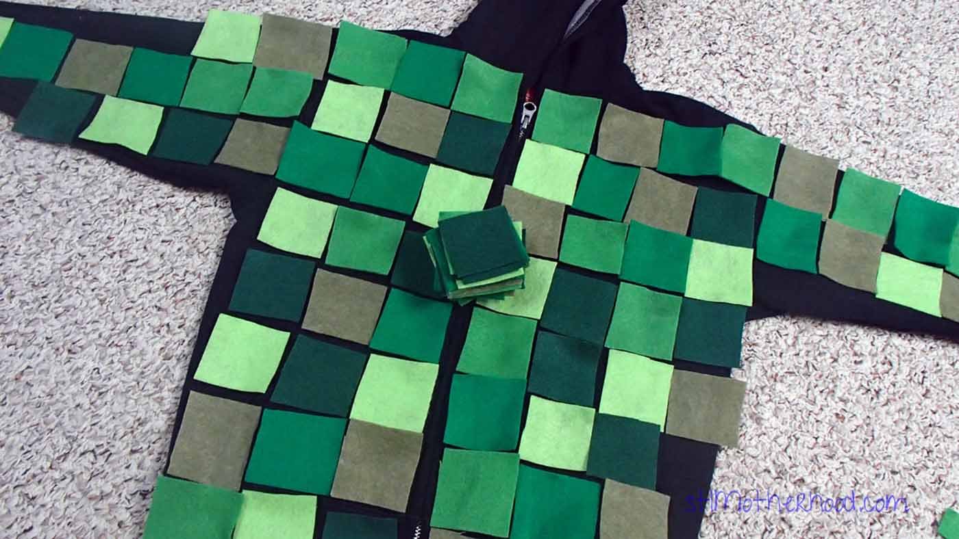 udskiftelig spænding Rusten Easy Minecraft Creeper Costume...that's comfy to wear!