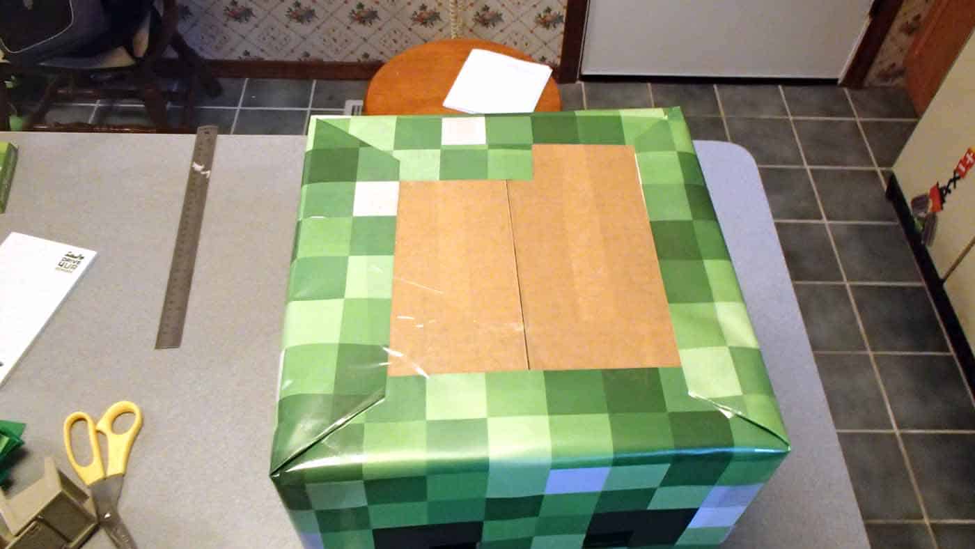 DIY Minecraft Creeper Costume - Darlin South