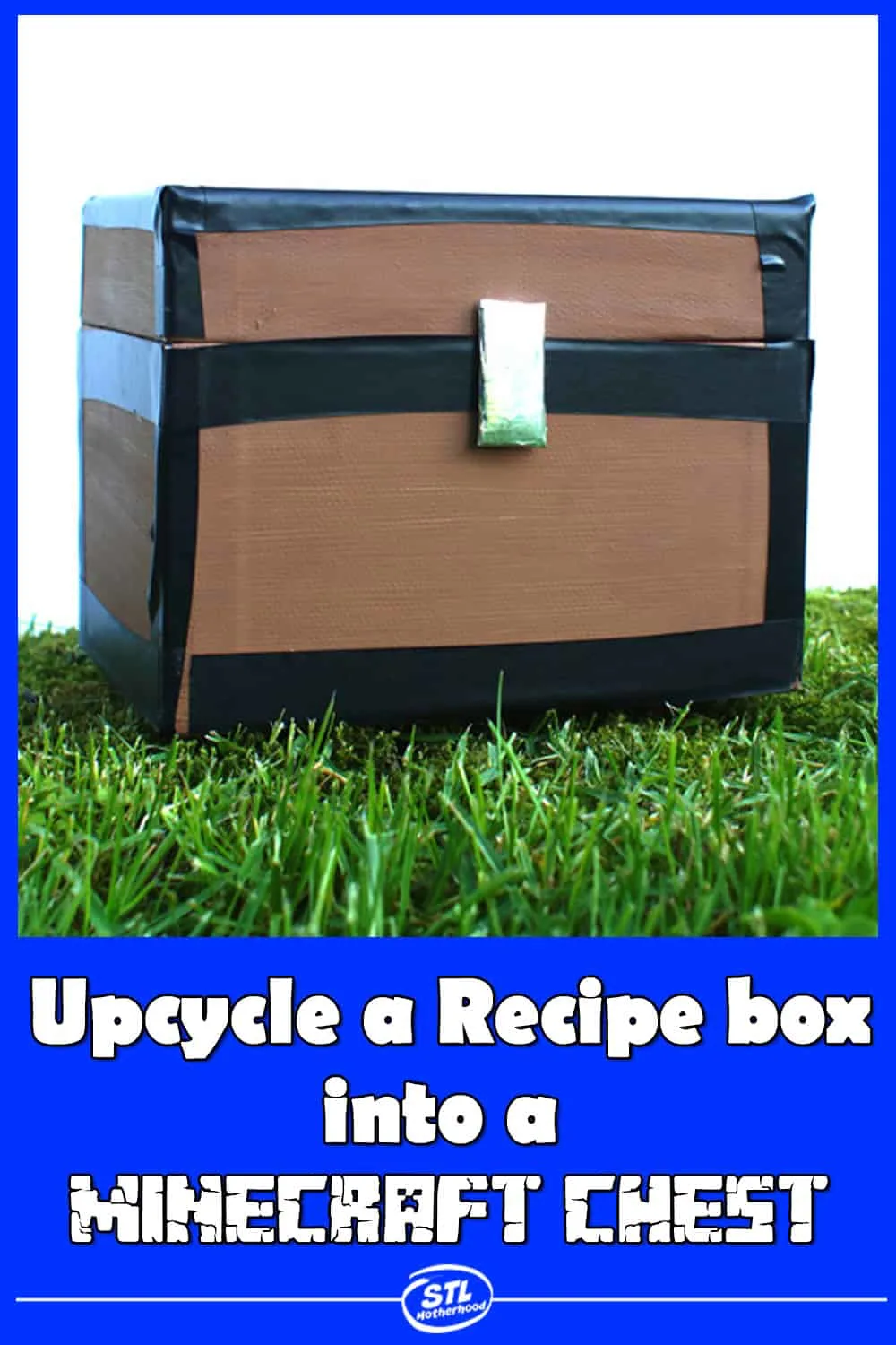 DIY Minecraft Chest  Upcycling Watch Box into Fun Storage 