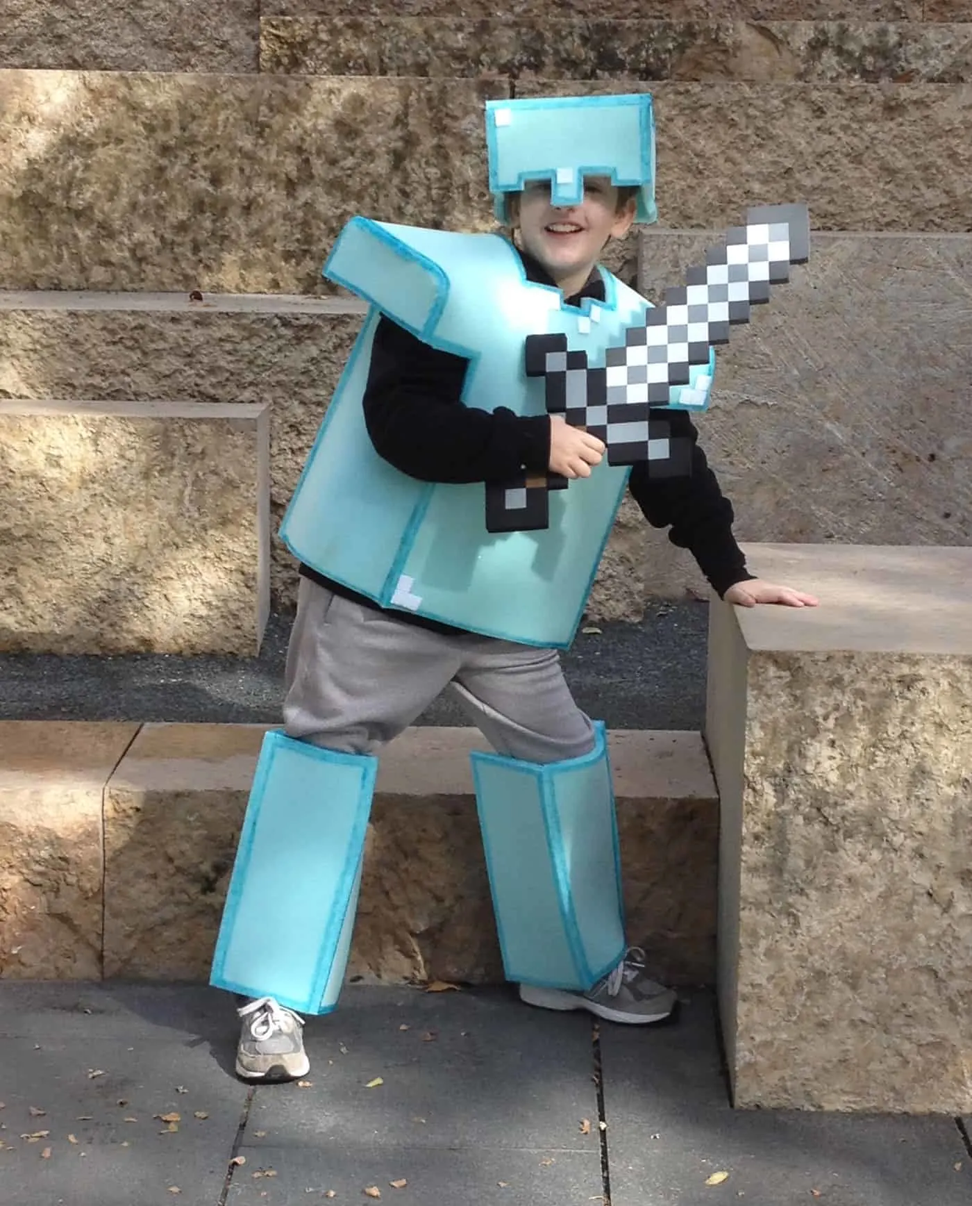 minecraft papercraft steve with iron armor