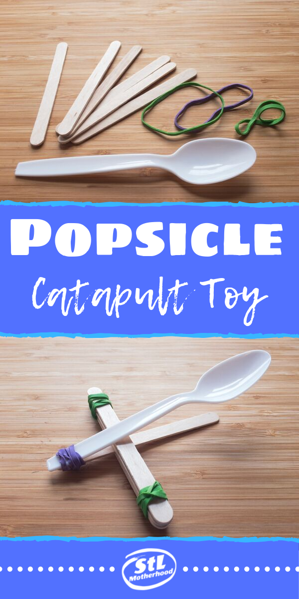 Simple Catapult with Popsicle Sticks and a Spoon - stlMotherhood