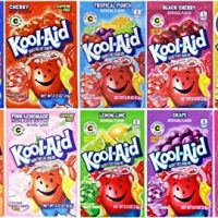 Kool-Aid Drink Mix, 10 Flavors Variety Pack (Bonus Pack of 50 Packets)