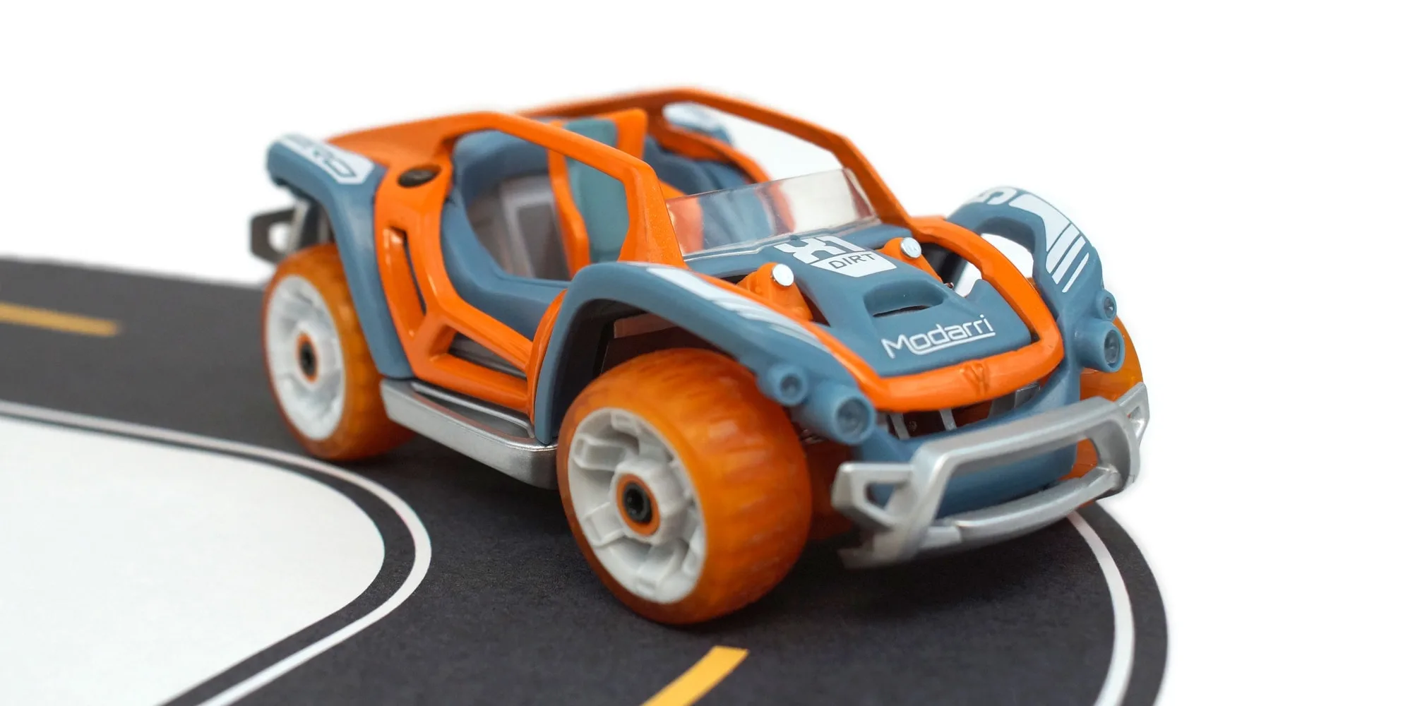 Modarri toy car in orange
