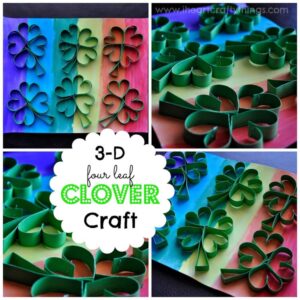 Lucky You! Shamrock Crafts for Kids - stlMotherhood