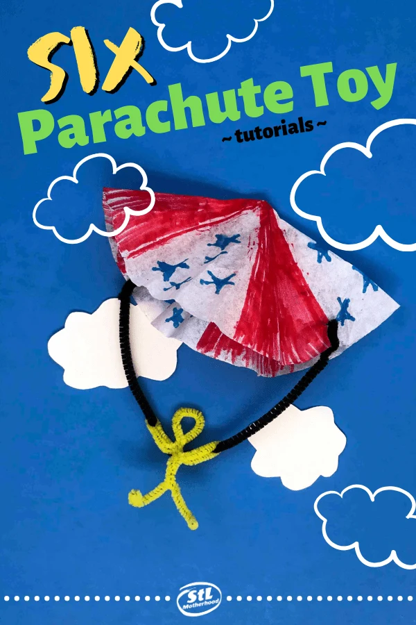 We love to throw homemade parachute toys off the balcony, treehouse and playground towers! Here's SIX fantastic designs to make your own.
#diytoy #kidcraft