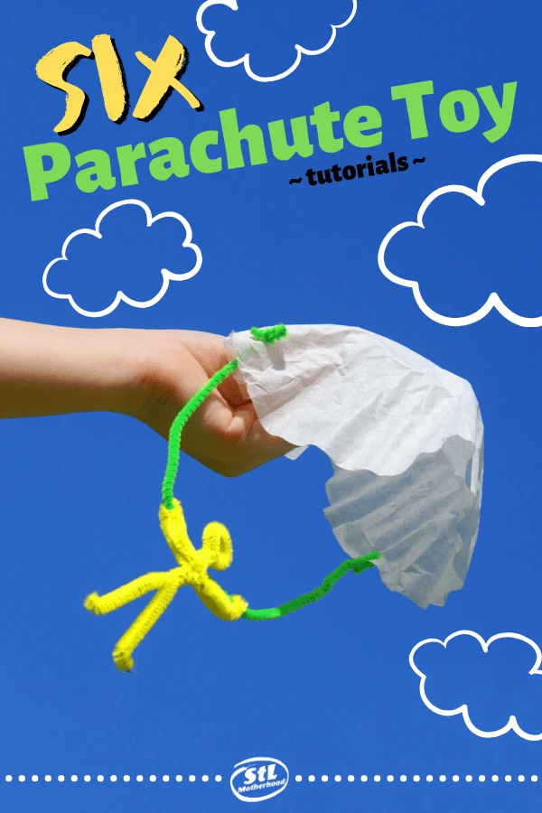 We love to throw homemade parachute toys off the balcony, treehouse and playground towers! Here's SIX fantastic designs to make your own.
#diytoy #kidcraft