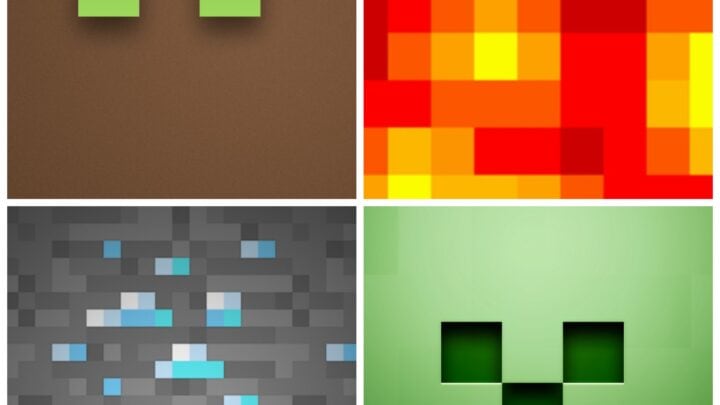 Image for Free Printable Minecraft Valentine's Day Cards