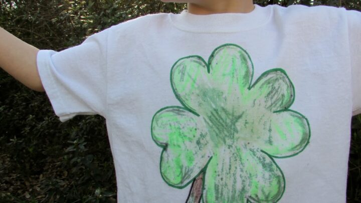 Image for Make a St. Patrick's Day Shamrock Shirt