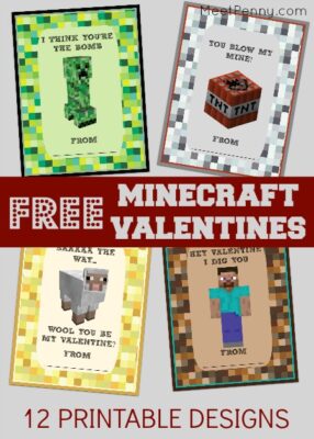 Make it a Minecraft Valentine's Day