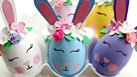 Image for Flower Bunny Egg DIY