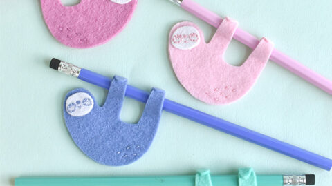 Image for Sweet Sloth Pencil Toppers