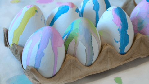 Image for Easter Egg Dye Pour Painting