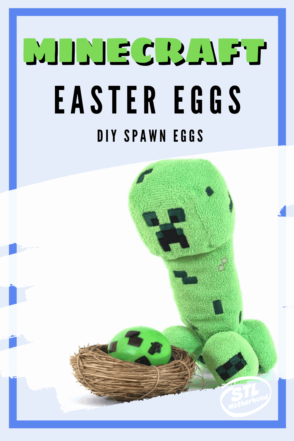 minecraft easter basket