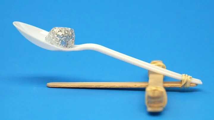 popsicle and spoon stick catapult