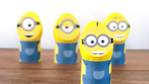 Image for Super Easy DIY Minion Easter Eggs With Free Printables
