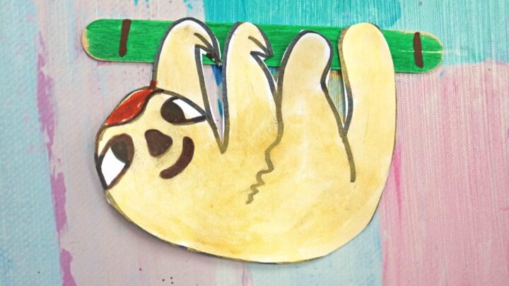 Image for Sloth on Popsicle Stick Bamboo&nbsp;