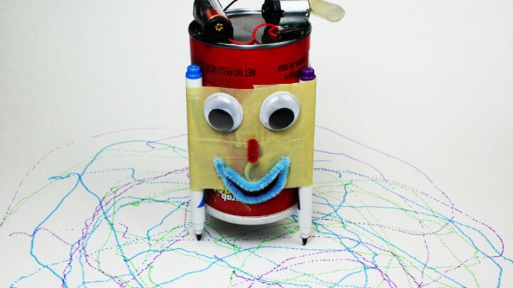 Image for Make A Tin Can Scribble Bot