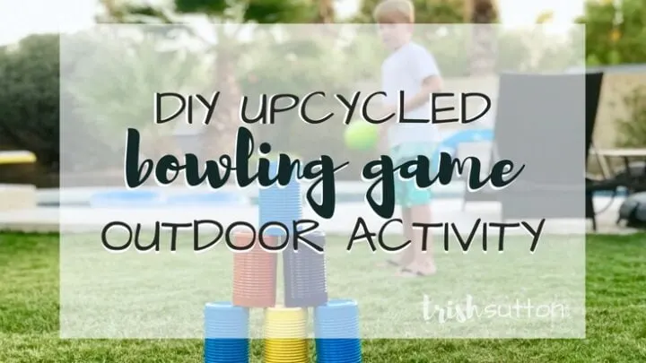 Image for DIY Bowling Outdoor Activity | Upcycle Repurpose Tin Cans