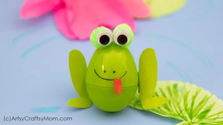 Image for Recycled Plastic Egg Frog&nbsp;