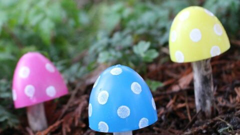 Image for Recycled Plastic Easter Egg Toadstools