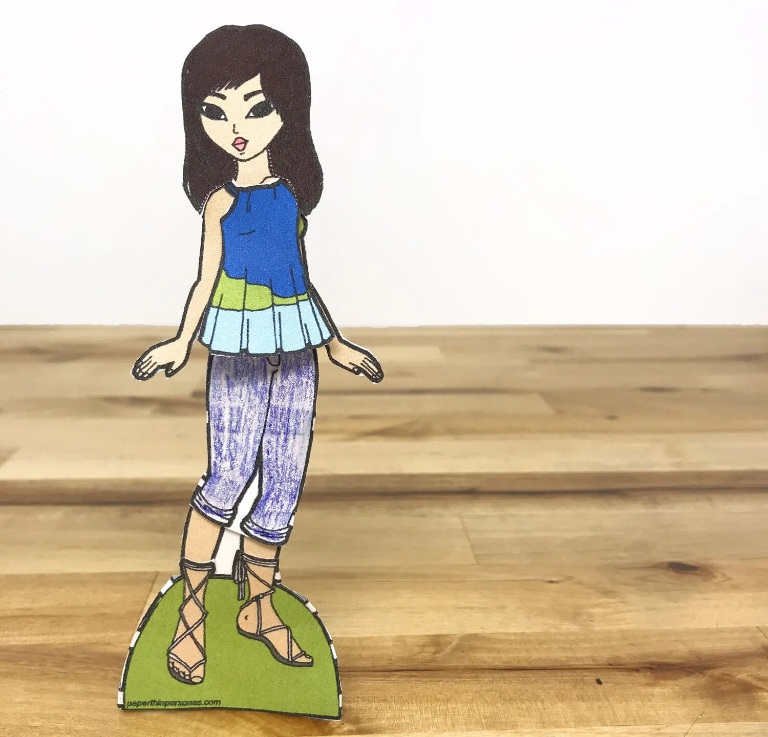 Modern Girl: A Printable Paper Doll