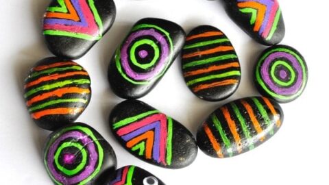 Image for Patterned Rocks Snake Craft