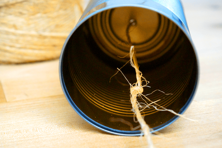 Tin Can & String Telephone A Simple STEM Experiment stlMotherhood