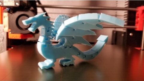 Image for Two Winged Flexi Dragon