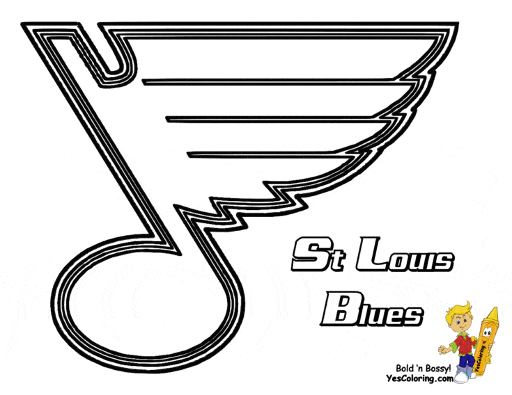 Free Coloring Pages of St. Louis