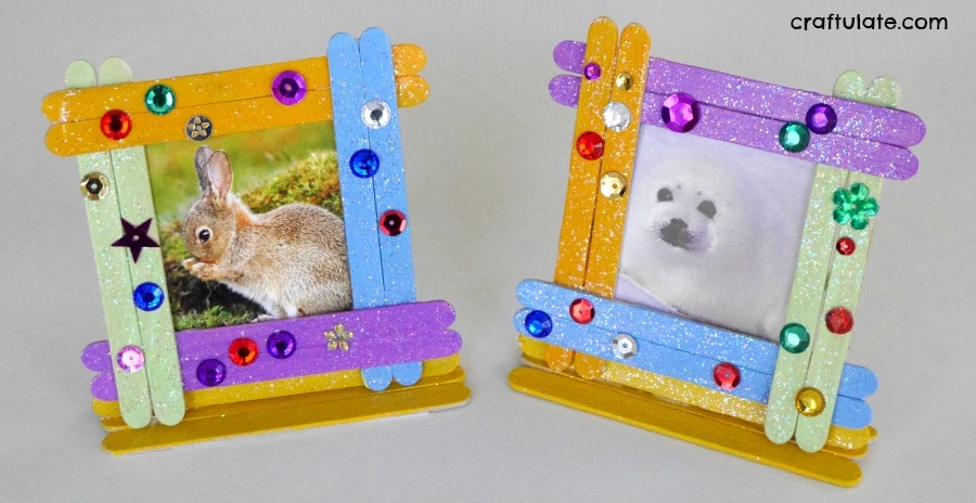 12 Creative Popsicle Stick Picture Frames Stlmotherhood