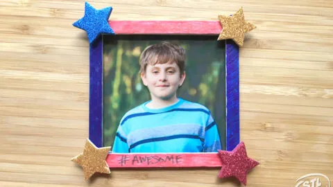 Image for Popsicle stick picture frame