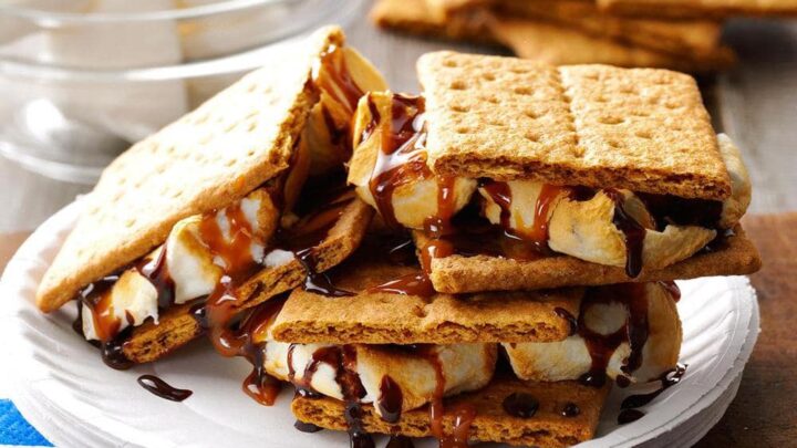 Image for Cookout Caramel S&rsquo;mores