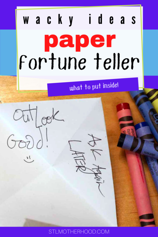 Funny Fortune Teller Ideas to Write Fitzgerald Thoster1952