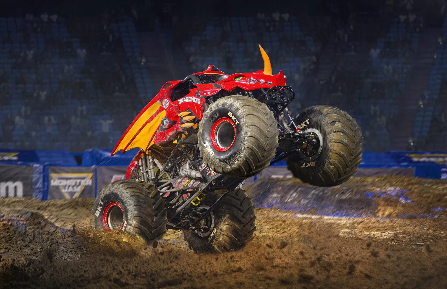 Over Bored Monster Jam Truck