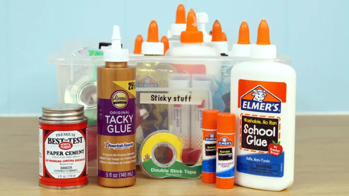 Fastest Glue for Kid Crafters - stlMotherhood