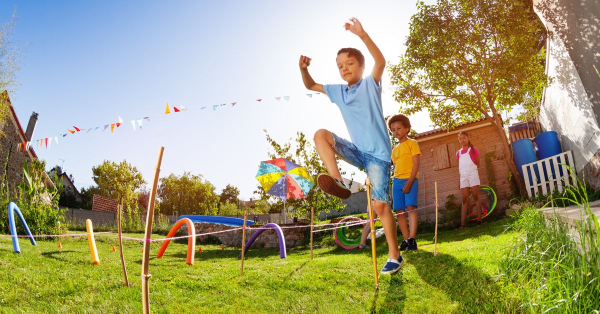 Build a Backyard Obstacle Course With Stuff You Already Own - stlMotherhood